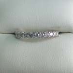 White Gold Diamond Band 1 CTW