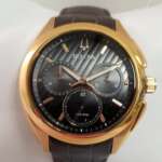 Bulova Curv Chronograph Leather