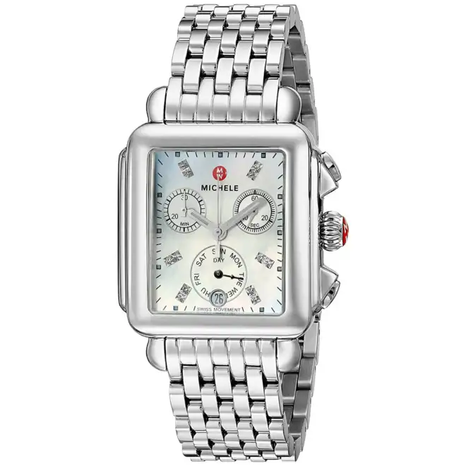 Michele Ladies Deco Chronograph