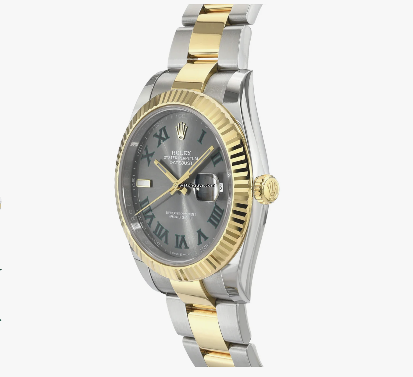 Rolex Wimbledon Two Tone SS and 18K Gold - Image 2